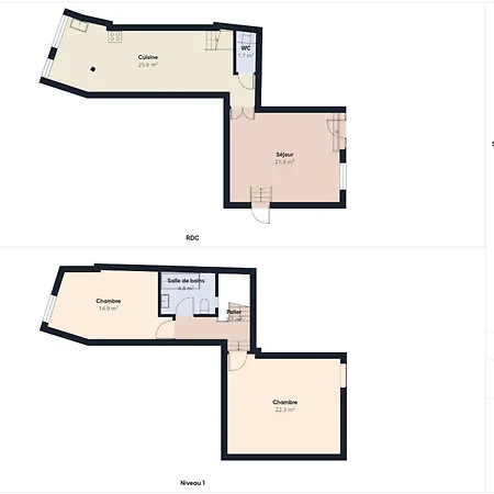 Semesterbostad 800 M De La - Maison Pour 6 Au Bois-plage